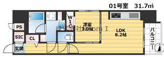 【間取り】 | S-RESIDENCE天満橋ar