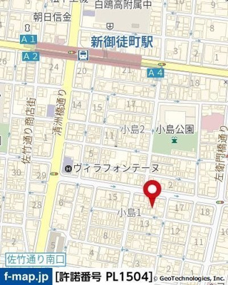 【地図】 | ライオンズマンション御徒町第五