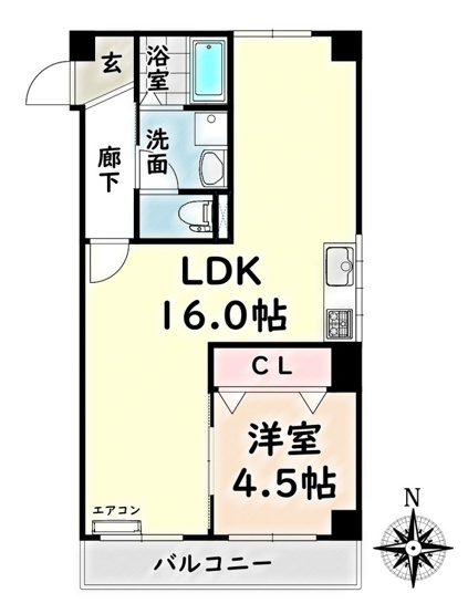 【間取り】 | LA096【名古屋市賃貸・リノベーション】