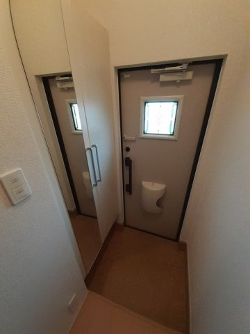 パーシモン北野の玄関