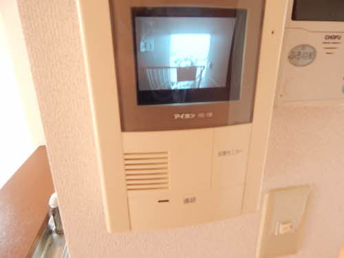 クレールメゾンのセキュリティ|TVモニター付きで安心です☆