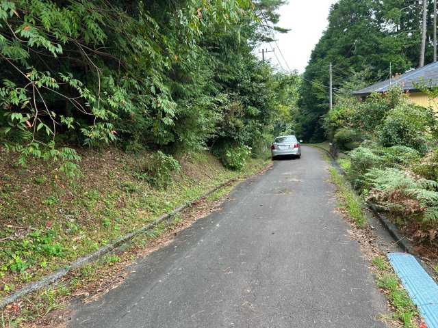 伊豆の国市　富士見ニュータウンの前面道路含む現地写真