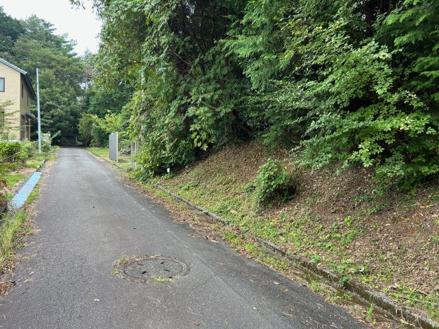 伊豆の国市　富士見ニュータウンの前面道路含む現地写真