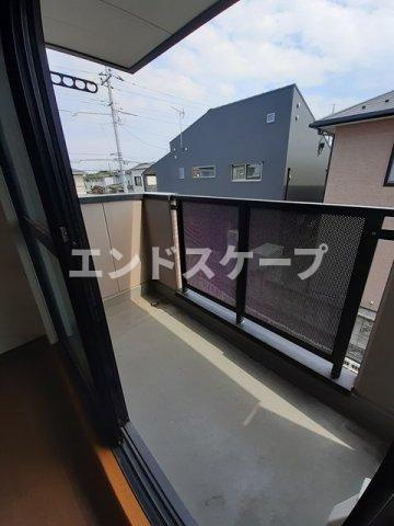 パレ・アラモードのバルコニー|高崎、前橋のお部屋探しはエンドスケープまで！お客様の理想お聞かせ下さい♪