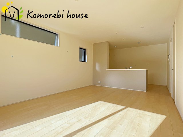 蓮田市見沼町　新築一戸建て　01の居間・リビング|26.1.15　撮影済み