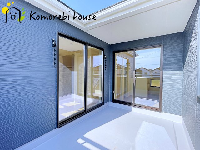 蓮田市見沼町　新築一戸建て　01のバルコニー|26.1.15　撮影済み