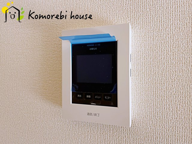 蓮田市見沼町　新築一戸建て　01の防犯設備|26.1.15　撮影済み