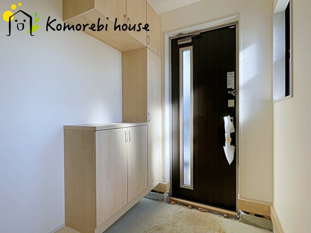 蓮田市見沼町　新築一戸建て　01の玄関|26.1.15　撮影済み