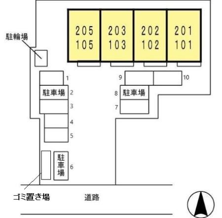 グレースの区画図