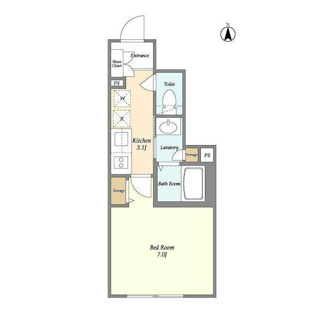 Ｑｕａｌｉｓｔａ上北沢の間取り