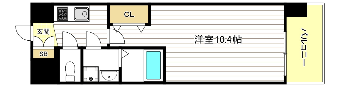 THE MUSIC COURTの間取り