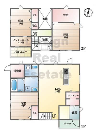 【間取り】 | 行田市富士見町1丁目　中古住宅  