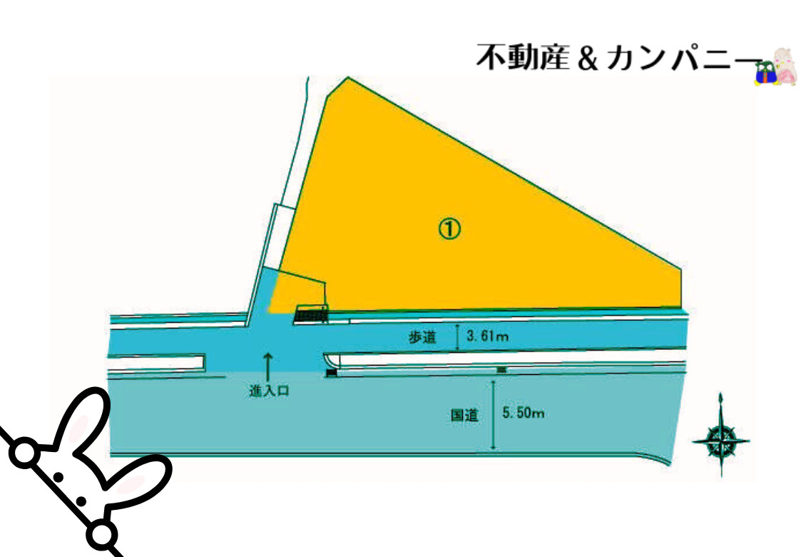 東温市牛渕の売地