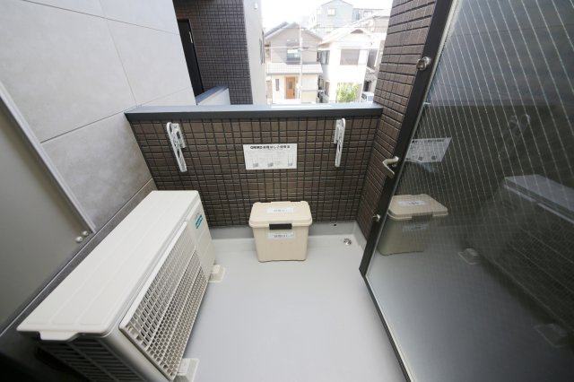 ル・シェール南名古屋のバルコニー