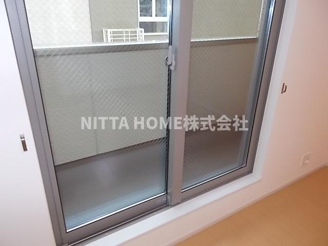 ルミエール正明寺Ⅱのバルコニー|南向きバルコニーで日当り良好◎