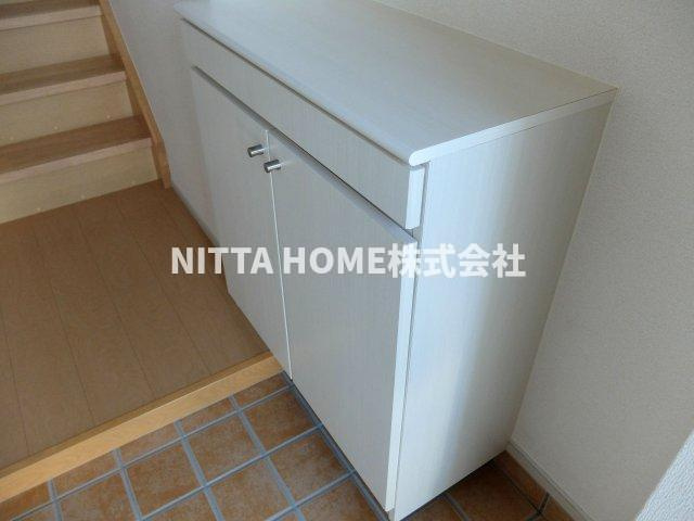 ルミエール正明寺Ⅱの設備|シューズボックスが付いています！