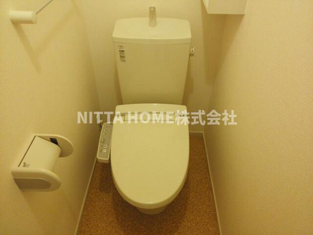 ルミエール正明寺Ⅱのトイレ|嬉しいウォシュレット付き◎