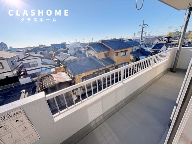 マンション小山　　刈谷市近郊の賃貸はクラスホームのバルコニー