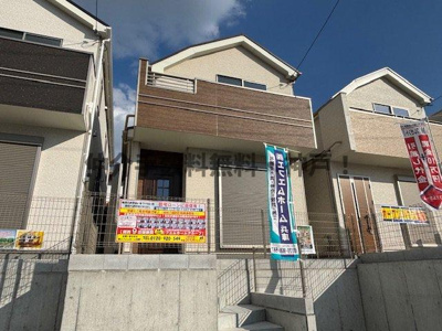 【外観】 | 神戸市垂水区桃山台3丁目　新築戸建2号棟　仲介手数料無料！ | 外観もきれいです