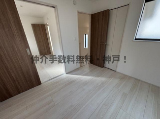 【洋室】 | 神戸市垂水区桃山台3丁目　新築戸建2号棟　仲介手数料無料！ | 洋室です