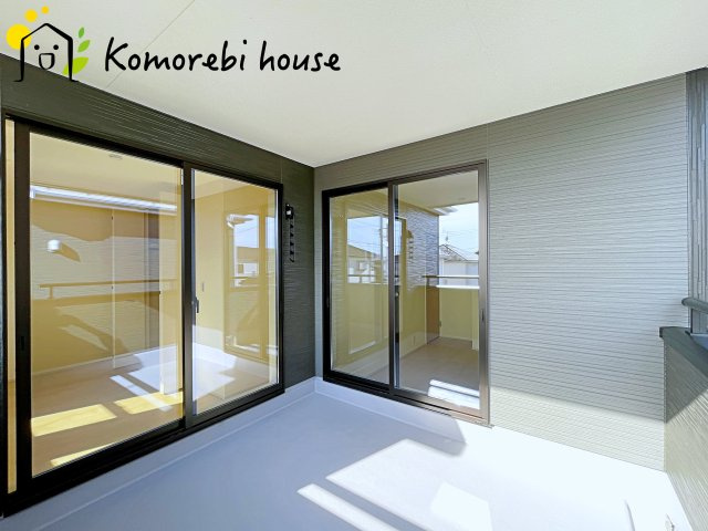 蓮田市見沼町　新築一戸建て　02のバルコニー|26.1.15　撮影済み