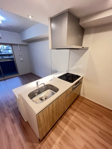 大阪市城東区関目３丁目の賃貸マンションのキッチン