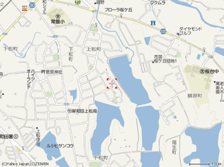 【地図】 | ホワイトハウスⅢ