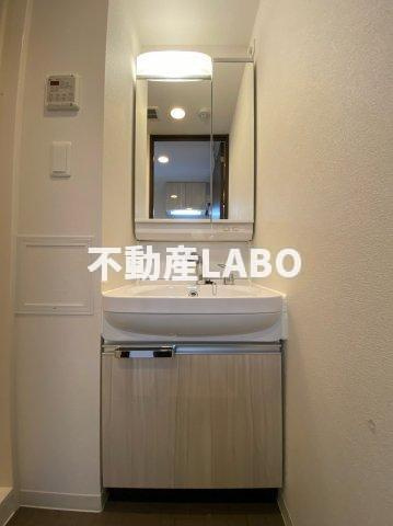 プレデコート北田辺の洗面所