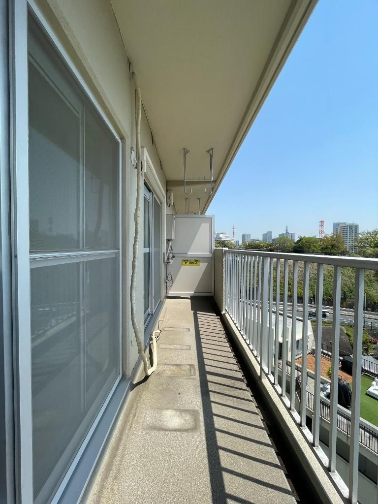 エンゼルハイム軽井沢のバルコニー