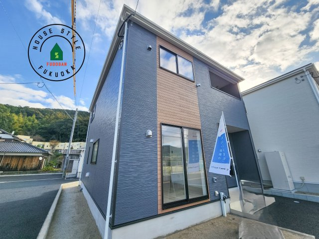 福岡市西区今宿東3丁目第10-6棟(4号棟)の外観|デザイン性のある外観です。