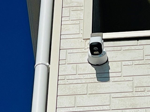 豊田市野見山町第5　新築分譲住宅　全2棟　1号棟の防犯設備|防犯カメラで留守中も安心。ご自宅をしっかり見守ります♪