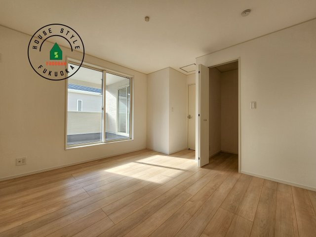 福岡市西区今宿東3丁目第10-6棟(5号棟)の洋室|各部屋収納を備えており過ごしやすいお家です！