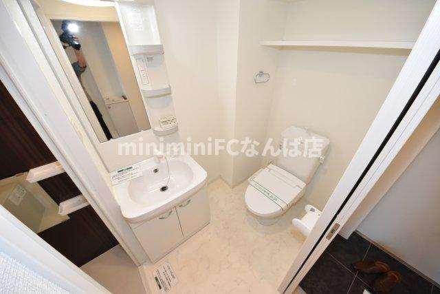 パークレーンミナミの洗面所