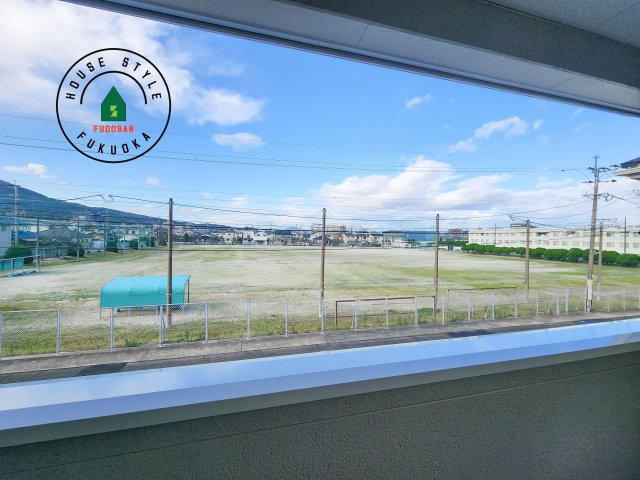 福岡市西区今宿東3丁目第10-6棟(6号棟)の展望|眺望や窓からの景色が良いと、家で過ごす時間も快適です。