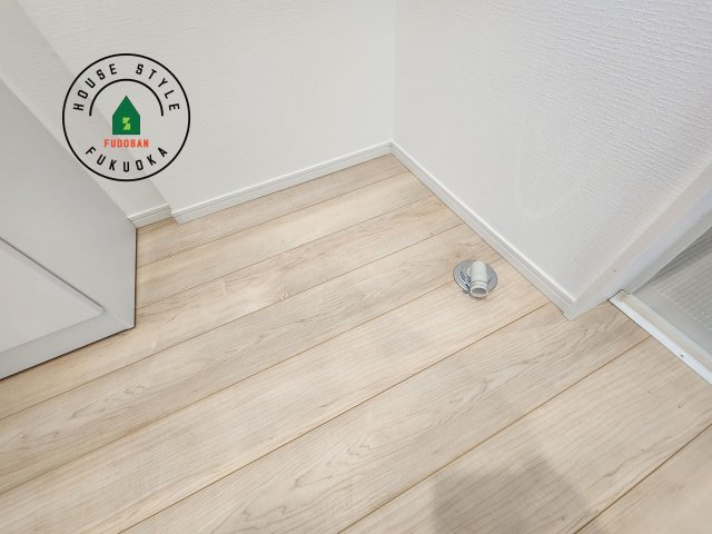 福岡市西区今宿東3丁目第10-6棟(6号棟)の内観：施工例|ランドリースペースは広さもたっぷり。