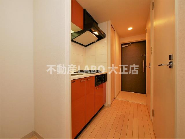 ウィルテラスなんば南のキッチン