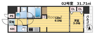 【間取り】 | S-RESIDENCE天満橋ar