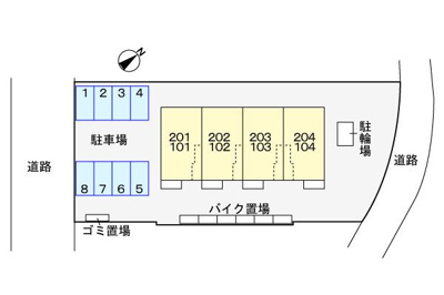 【駐車場】 | フォレストヴィラY