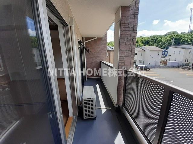 アンジュのバルコニー|南向きの広々バルコニー☆彡