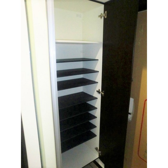 熊本市中央区八王寺町の賃貸マンションの玄関