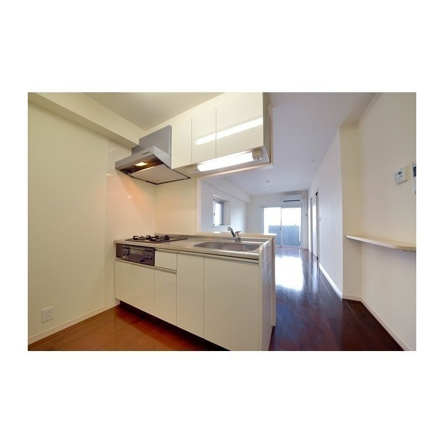 熊本市中央区八王寺町の賃貸マンションのキッチン