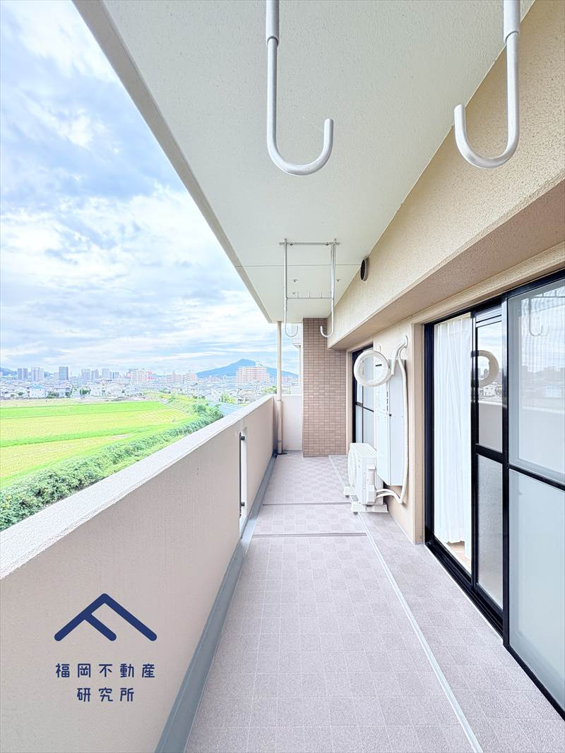 三愛シティライフ波多江駅のバルコニー