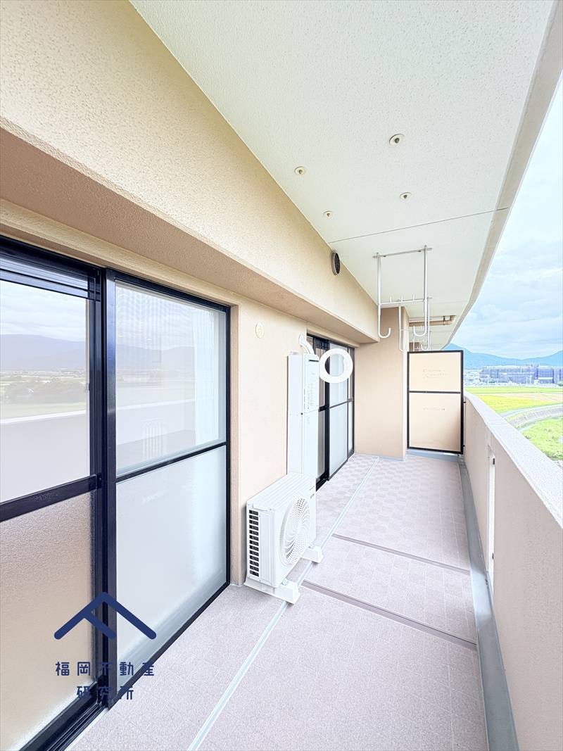 三愛シティライフ波多江駅のバルコニー