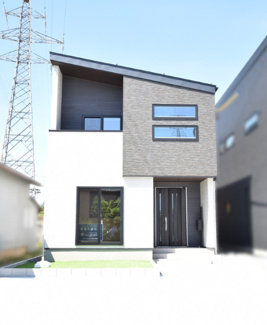 【外観】 | 新築　新潟市秋葉区北上1丁目  A棟 | ★令和7年8月完成★