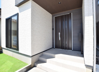 【玄関】 | 新築　新潟市秋葉区北上1丁目  A棟