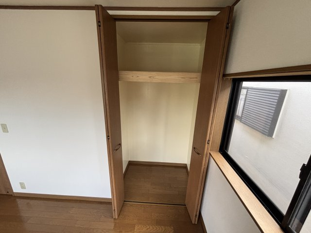 クローゼットタイプの収納です。