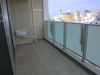 【バルコニー】 | プレミスト四日市駅前 | ※同建物同型別のお部屋