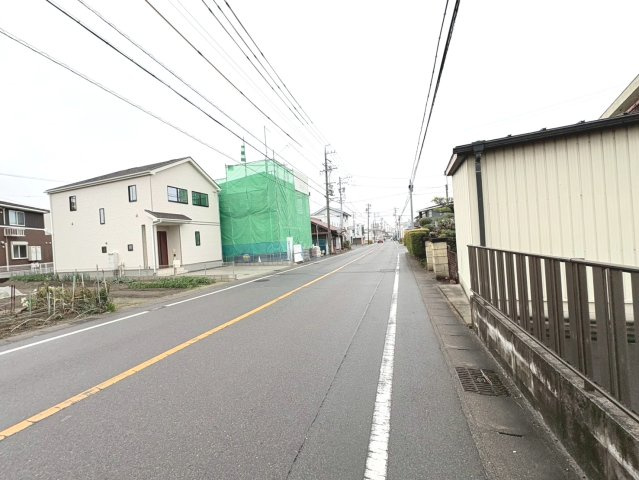 ハートフルタウン　江南市宮後町２期　全１区画分譲の前面道路含む現地写真|■前面道路　■ヤマダ不動産　株式会社リライフ　
■夢のマイホーム購入をフルサポートします！