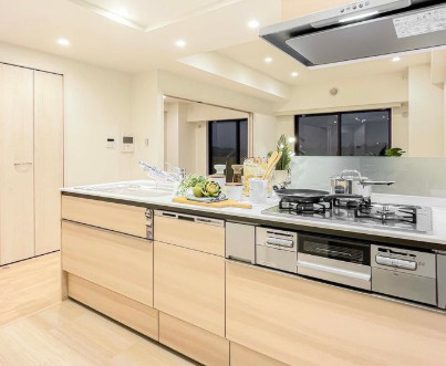 アクシルコート千早町のキッチン