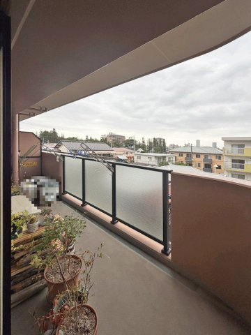 リビオ柏木のバルコニー